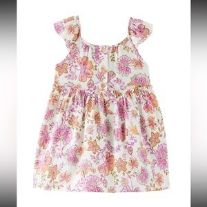 Zara floral dress size 3-4 years